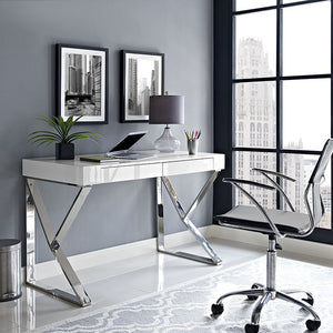 Adjacent Modern Home Office Desk - taylor ray decor
