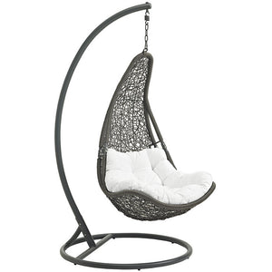 Abate Outdoor Patio Swing Chair with Stand - taylor ray decor