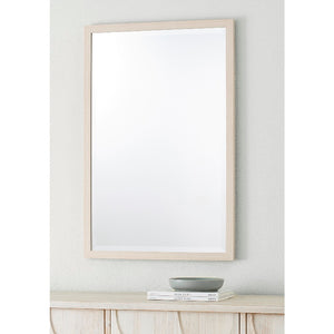 Armelle Natural Wood Frame Mirror by Taylor Ray Decor
