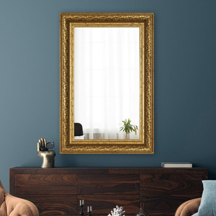 Yiannis Gilded Gold Frame Mirror by Taylor Ray Decor