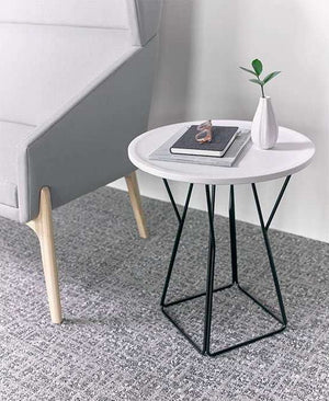 Wyre 20" End Table with Bottle Frame - taylor ray decor