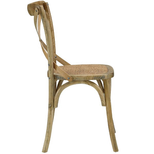 Gear Rustic Wood Dining Side Chair - taylor ray decor