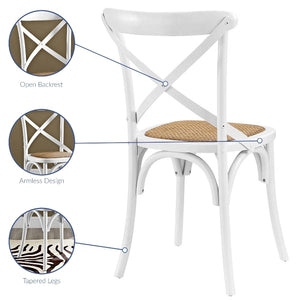 Gear Rustic Wood Dining Side Chair - taylor ray decor