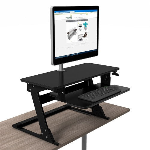High Tide II Sit-Stand Desktop Workstation - taylor ray decor