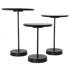 Stepping Stone Iron Accent Tables S/3 - taylor ray decor